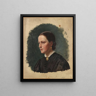 Adolph Tidemand - Portrait of Mrs Duus.webp