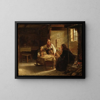 Adolph Tidemand - The Fortuneteller.webp