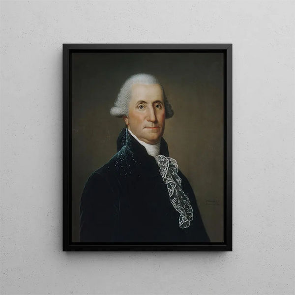 George Washington - Adolph Ulrich Wertmüller — quadro incorniciato alla parete