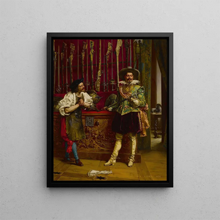 AdolpheAlexandre Lesrel - At The Swordsmiths.webp