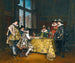 Die Konfrontation - Adolphe Alexandre Lesrel — Ansicht des Kunstwerks