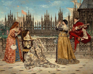 AdolpheAlexandre Lesrel - The return of the fleet.webp