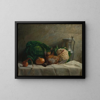 AdolpheFlix Cals - Still Life with Vegetables Partridge and a Jug.webp