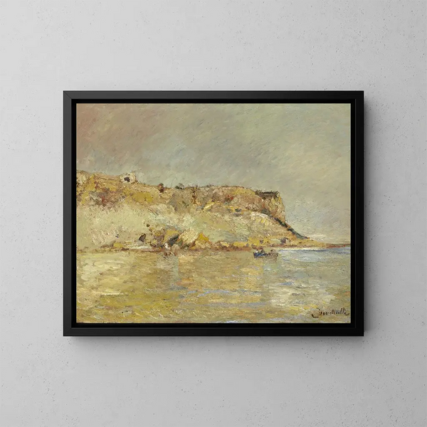 Küstenberge - Adolphe Monticelli — gerahmtes Bild an der Wand