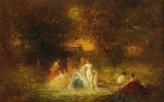 Adolphe Monticelli - Women Bathing.webp