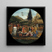 Adorazione dei Magi - Domenico Veneziano — quadro incorniciato alla parete