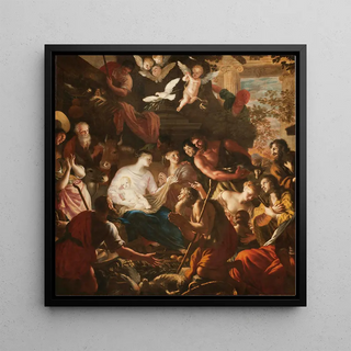 Lorenzo De Ferrari - Adoration of the Shepherds.webp