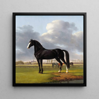 Anthony Oberman - Adriaan van der Hoops Trotter De Vlugge The Fast One in a Meadow.webp