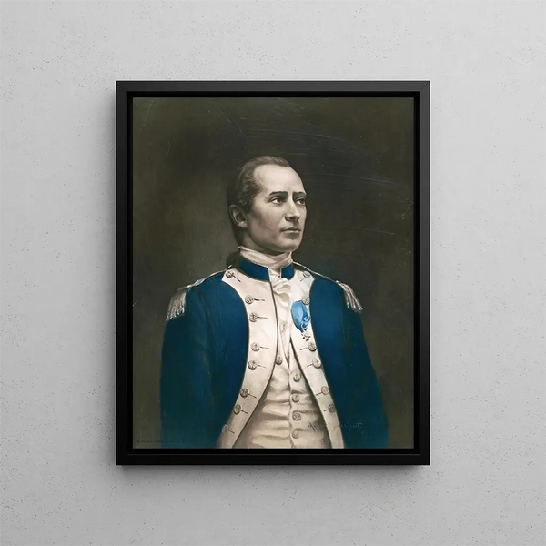 John Paul Jones - Adriaan M. de Groot — quadro incorniciato alla parete