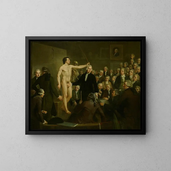 Felix Meritis - Adriaan de Lelie — gerahmtes Bild an der Wand