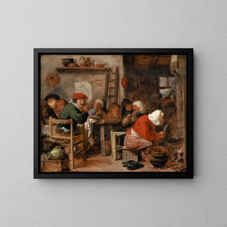 Adriaen Brouwer - Woman Making Pancakes.webp