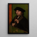 Reproduction of the painting of Man weighing gold - Adriaen Isenbrandt