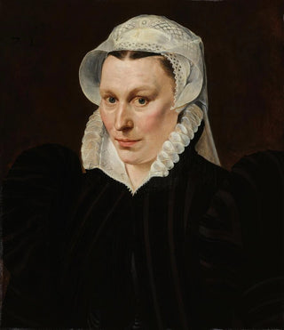 Adriaen Thomasz Key - Portret van Magdalena Plantin.webp