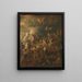 Allegorie des Friedens unter dem Stathouder Wilhelm II - Adriaen van Nieulandt — gerahmtes Bild an der Wand