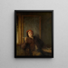 The smoker - Adriaen van Ostade — framed artwork on a wall