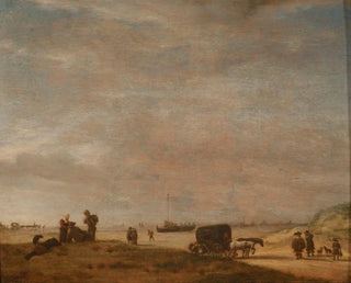 Adriaen van de Velde - Scheveningen Beach.webp