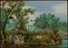 Fröhliche Gesellschaft in einer Wiege - Adriaen van de Venne — Ansicht des Kunstwerks