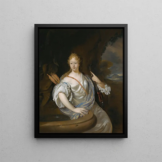 Adriaen van der Werff - Portrait Of A Lady Dressed As Diana.webp