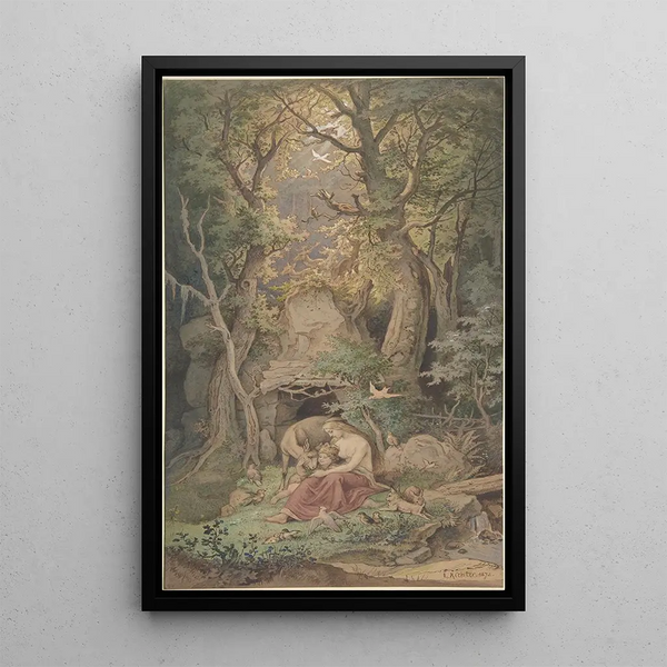 Adrian Ludwig Richter - Genoveva.webp