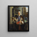 Aller au marché - Adrien Joseph Verhoeven Ball — gerahmtes Bild an der Wand