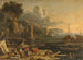Scène di porto mediterraneo - Adrien Manglard — vista dell’opera