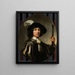 Portrait of a Young Man - Aelbert Cuyp — framed artwork on a wall