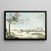 Das Dorf von Terheijden - Aert Schouman — gerahmtes Bild an der Wand