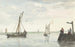 Le Phare en pierre et la jetée de Durgerdam - Aert Schouman — Ansicht des Kunstwerks