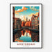 Poster Amsterdam autunno
