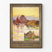 Poster Barfleur vintage – Val de Saire e vecchi mulini normanni