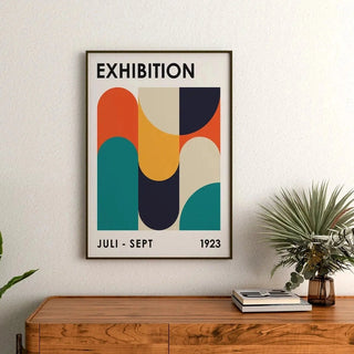 Affiche Bauhaus - Élan Chromatique