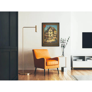 Affiche Bayeux vintage – Excursions en Normandie