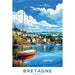 Poster Bretagna Vintage