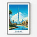 Poster Dubai Vintage
