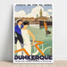 Poster Dunkerque Vintage