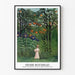 Poster - Woman walking in an exotic forest - Henri Rousseau