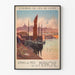 Vintage-Poster Granville – Bäder der Kanalküste