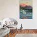 Poster Lake Annecy, Paris-Lyon-Méditerranée by Frédéric Hugo d'Alési Vintage — displayed in an interior