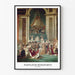 Poster Il Sacro di Napoleone Bonaparte di Jacques-Louis David
