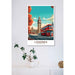 Poster Londra Vintage