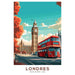 Poster Londra Vintage