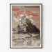 Vintage-Poster Mont-Saint-Michel – Eisenbahnexkursion ab Paris