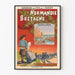 Poster Normandia Bretagna – Bagni di mare e escursioni (circa 1900)