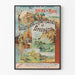 Poster Normandia Bretagna vintage – Escursioni e bagni di mare