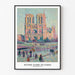 Poster Paris - Painting Notre-Dame de Paris - Maximilien Luce