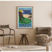 Poster Paese Basco Vintage — ambientato in un interno
