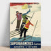 Vintage Superbagnères Luchon Poster