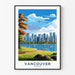 Poster Vancouver Vintage