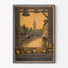 Poster Villedieu-les-Poêles pubblicità vintage – Cuivres d’art