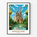 Poster Vintage Barcellona